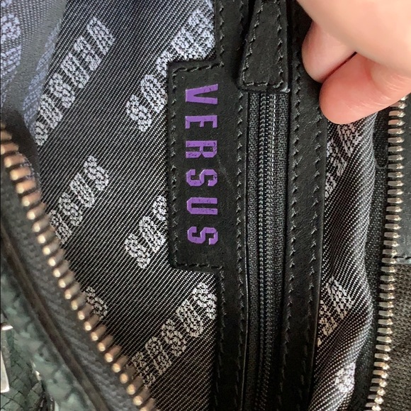 Versace versus black u shaped python purse - Picture 4 of 4